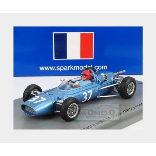 1:43 SPARK Matra Simca F3 Ms1 37 Monaco Gp 1965 J.P.Jaussaud SF106 - Immagine 2 di 2
