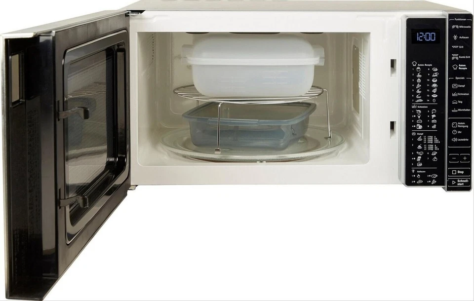 Mikrowelle mit Grillfunktion  30L 900W - Bauknecht Cook 30 MW304M - Bild 3 von 4