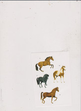 HORSE STICKERS LOT 3