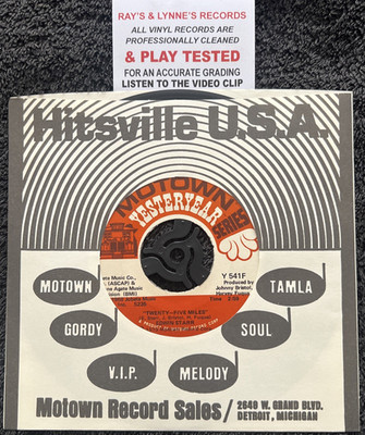 Edwin Starr   25 Miles / Funky Music Sho Nuff Turns Me On 7'' TESTED EX/M VIDEO