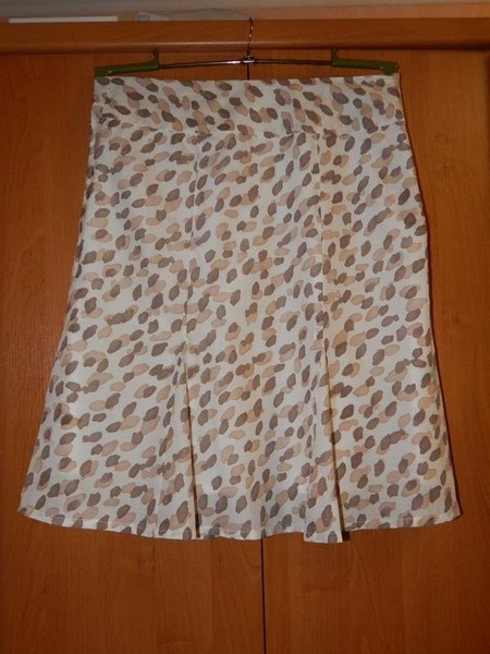 Women Peter Hahn Skirt White Cotton 44 / XXL / 52