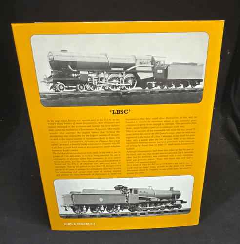LBSC His Life And Locomotives By Brian Hollingsworth Hardcover Railroad - Picture 2 of 3