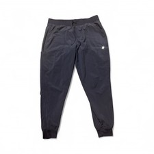 Cherokee Unisex Navy Jogger Scrub Pants Size L Polyester Spandex Drawstring