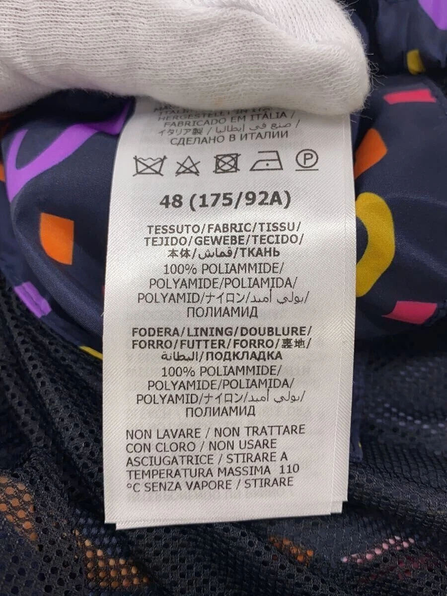GUCCI altra giacca 48 nylon blu navy modello totale 697621 z8a2d usata