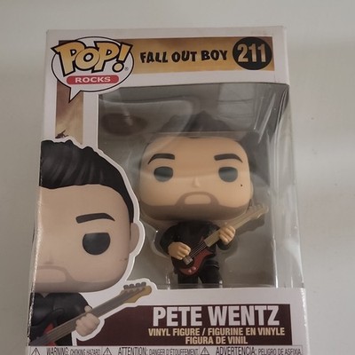 Funko Pop! Rocks Fall Out Boy Pete Wentz Vinyl Figure 211 Unopened 2021