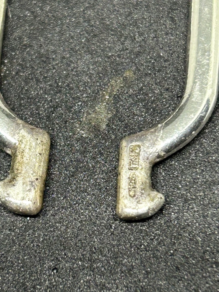 Portachiavi in argento 925 E Oro 750 (18 Kt) logo BMW - Immagine 3 di 4