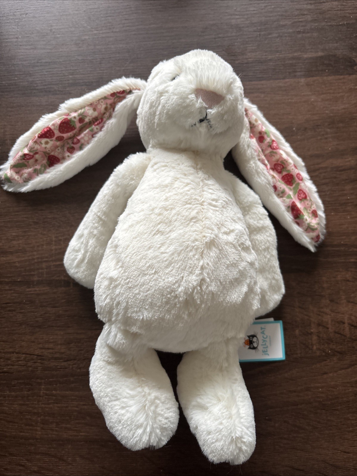 Jellycat Blossom Bunny Berry, Original Soft Toy - Brand new