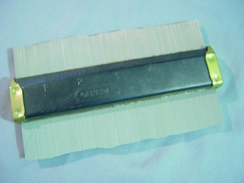 General No 837 Contour Gauge Profile Tool 6 Inch Shape Duplicator Measuring