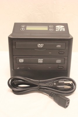 ZIPSPIN D121-PRO CD/DVD DISC DUPLICATOR WITH POWER CORD C3