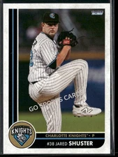 2025 Charlotte Knights Jared Shuster RC Rookie Chicago White Sox Minor Jewish