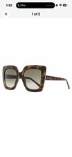 Jimmy Choo Square Sunglasses Auri /G 086HA Havana 53mm