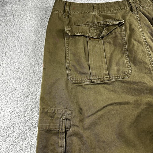 Ecko Untld. Cargo Shorts Mens 40 Long Baggy 13" Streetwear Hip Hop Green - Picture 10 of 11