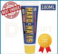 GRAB ADHESIVE GLUE HARD AS NAILS EXTERIOR INTERIOR HIGH STRENGTH NO MORE NAILS