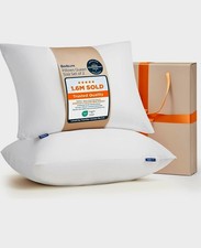 Bedsure Pillows Queen Size Set Of 2, Hotel Quality 2 Pck "NEW IN BOX"