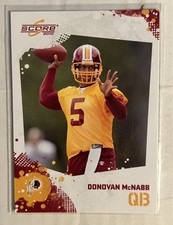 2010 Score Donovan McNabb Washington Redskins #221 Football card