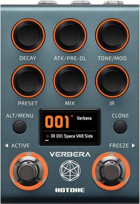 Hotone Verbera NC-200 Convolution Reverb Effects Processor (With Power Supply)