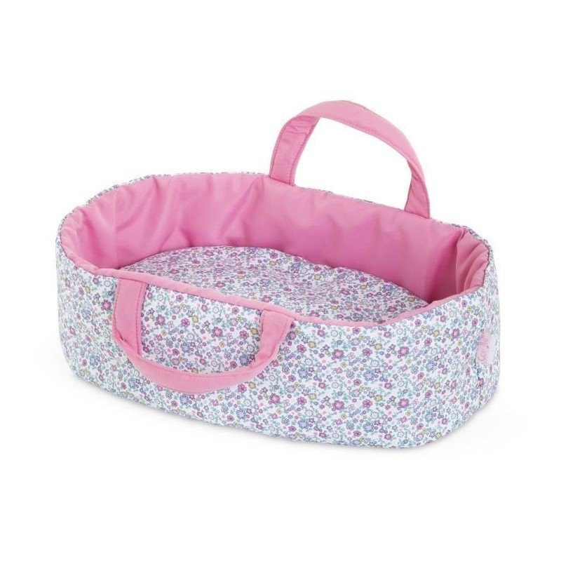 Couffin Floral Corolle pour Coucher Poupon 30 cm Facilement