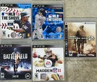 PS3 GAME LOT MLB SHOW MADDEN CALL OF DUTY