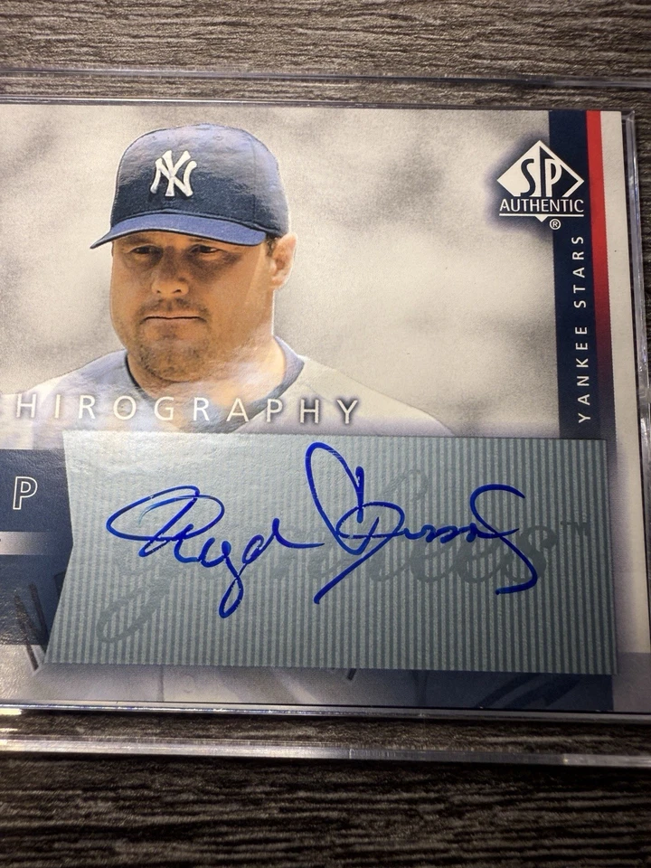 2003 SP Authentic Roger Clemens Chirography Auto /210 💎 Yankees Red Sox HOF - Image 4 of 4