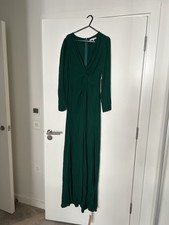 Reformation Gatsby dress in Green, never worn. Size UK6