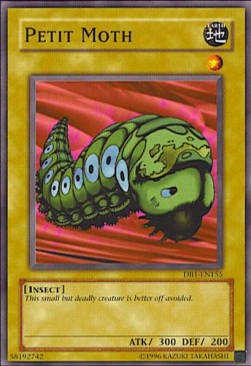 YuGiOh Petit Moth DB1-EN155 Common Englisch Good unl.