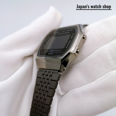 CASIO ABL-100WEGG-1B Black Stainless Steel Band Men's Watch New in