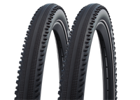 2X Schwalbe Hurricane 50-584 Greenguard Reflex E-Bike Ready 50 27.5X2.00