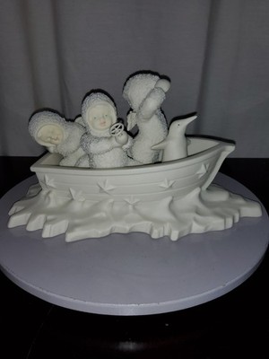 Dept. 56 Snowbabies Winken, Blinken and Nod Figurine Retired Vintage