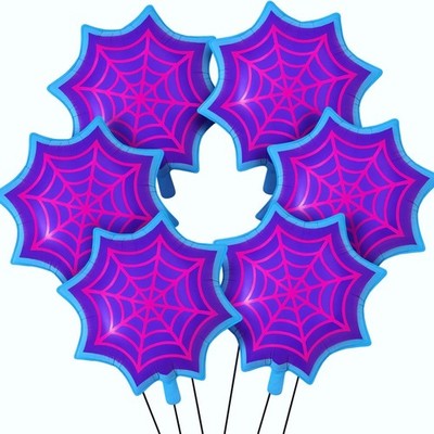 25'' Spider Party Balloon Cartoon Characters Themed Party Decor Foil Large Spi...