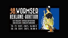 38. Wormser Reklame - Auktion  2 Auktionskataloge 19. + 20. September 2025