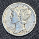 1935 P Mercury Dime Silver Circulated Business Strike Uncertified