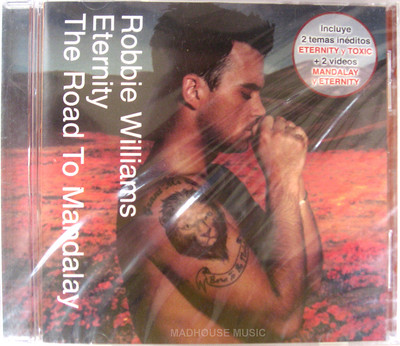 ROBBIE WILLIAMS CD ETERNITY 5 Track ARGENTINA EP w/ 2 Videos SEALED! Toxic Rare