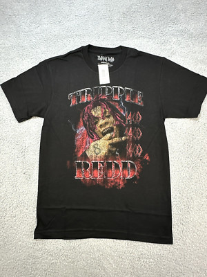 Trippie Redd Shirt Men s Small Black 1400 Graphic Rap Hip Hop Grunge Spencer s