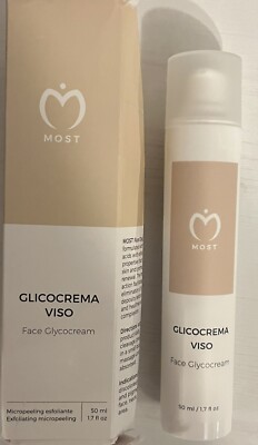 MOST Glicocreme Gesichtscreme Anti Aging Peeling 50ml Glykolsäure Salicylsäure