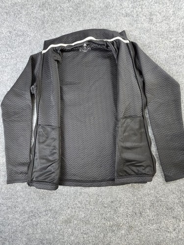 ADIDAS Jacket GOLF Women’s Small Black Zig Zag Textured - Picture 7 of 9