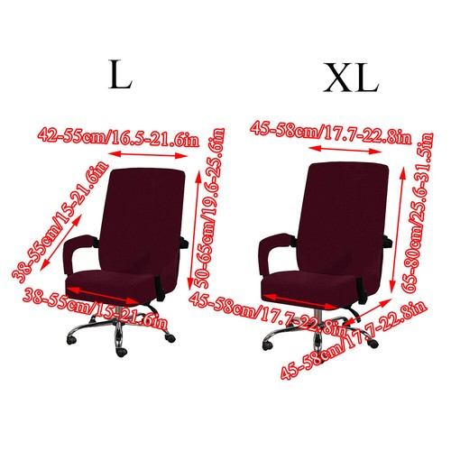 Gaming Stuhlbezüge Stretch Stuhlhussen Universal Drehstuhl Bürostuhlbezug Cov % - Bild 2 von 37