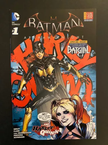 Batman Arkham Knight 1 Gem Mint Uncirculated DC Comic Book QL57-46
