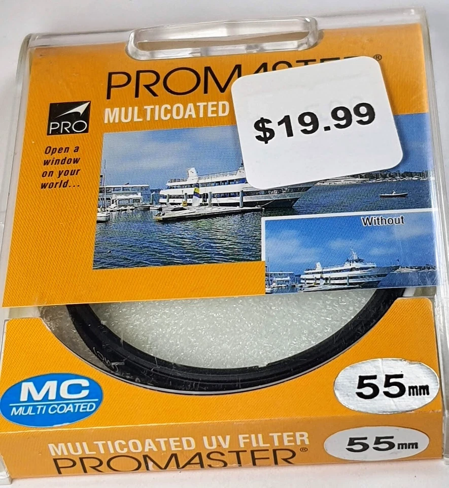Pro MC 55mm Multi Coated UV Glass Lens Filter Japan 55 mm Glass Safety E-55 E55 - Image 2 of 4