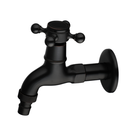 Brass Cold Water Wall Mount Tap Garden Faucet Washing Machine Water Tap - Picture 9 of 10