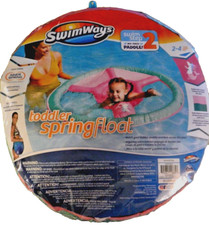 Swimways Toddler Spring Float Inflatable Floaty Step 2 Age 2-4 Pink