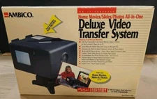 Ambico V-0650 Deluxe Video All-in-One Home Movie Slide Photo Transfer Sys 4parts