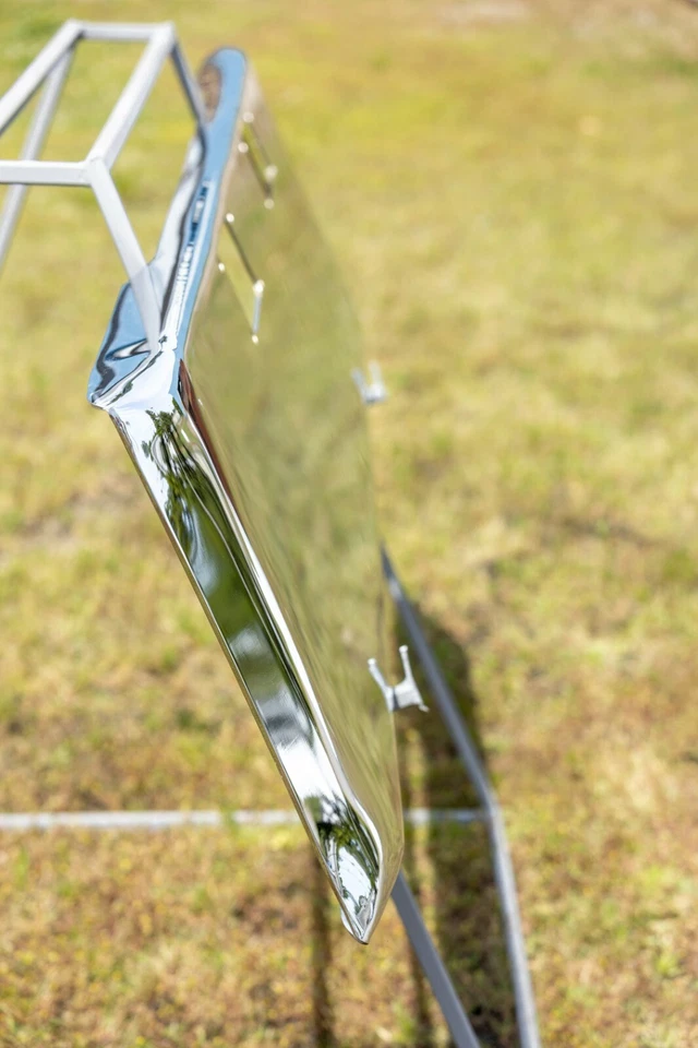 Peterbilt 352/359 Cromo Parachoques Cuadrado, Calibre 7 Acero, Placas de Respaldo EE. UU. Foto 4 de 4