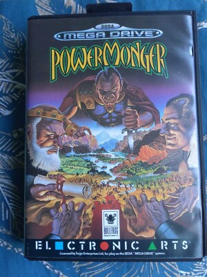  PowerMonger Megadrive Bullfrog 1992... Nagelneu Ex Retail Stock
