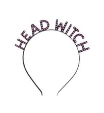 Amscan Rhinestone Head Witch Halloween Costume Headband Hair Adult Teen OSFM 14 