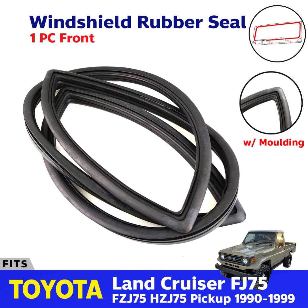Windshield Rubber w Molding Front Fits Toyota Land Cruiser FJ75