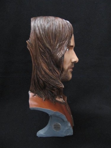 LOTR ARAGORN BUST 1/2. PAINTED RESIN KIT. VIGGO MORTENSEN.THE LORD OF THE RINGS. - Imagen 8 de 11
