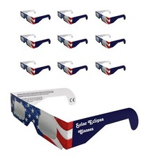 GottaHaveit Solar Eclipse Glasses 10 Pack  Safe for Direct Sun  Solar Eclipse