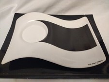 VILLEORY & BOCH - Marc Manu - New Wave Faces - Caffe Saucer Plate.