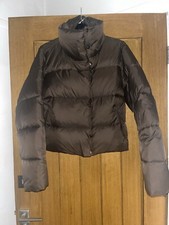 Alo Puffer Jacket Gold Rush Small Espresso
