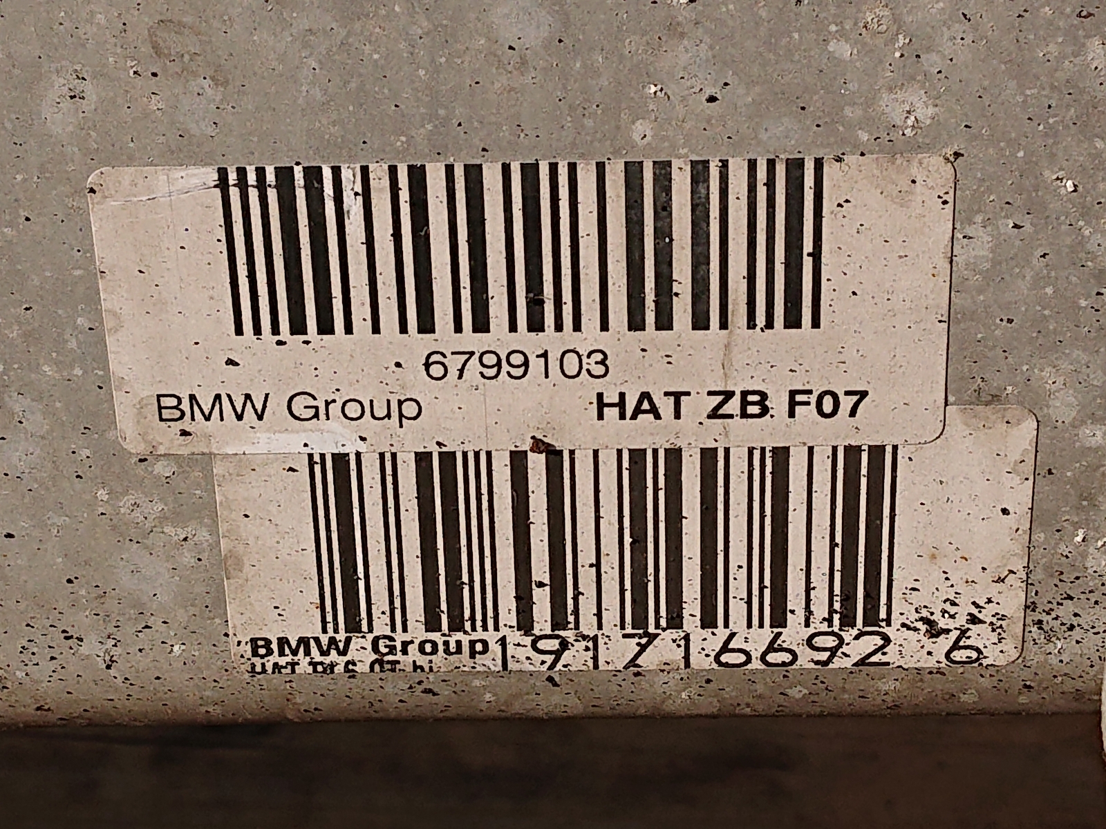 ✓✓✓BMW F06 F10 F07 F11 F12 F13 REAR AXLE CARRIER SET 6799103  